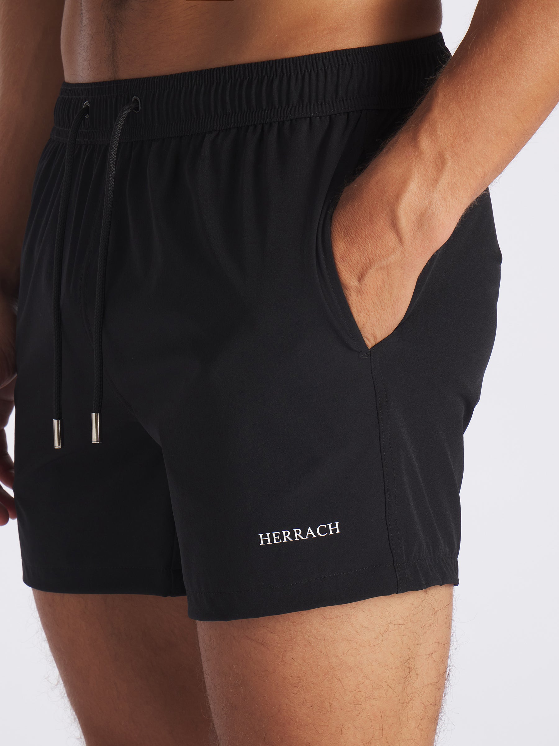 Swim trunks store with waterproof pocket